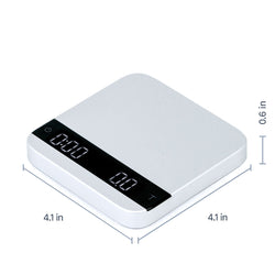 Acaia Lunar Scale dimensions
