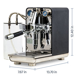 ECM Puristika Espresso Machine dimensions