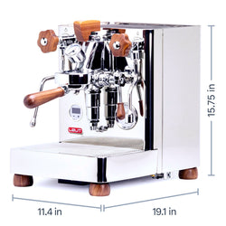 Lelit Bianca V3 Espresso Machine dimensions