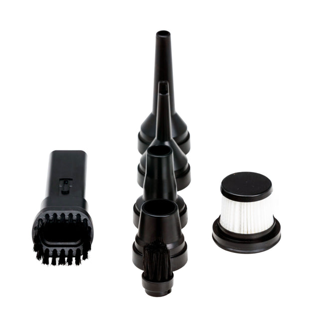 LUCCA Coffee Vacuum, mozzle attachments and filter, Clive Coffee, knockout