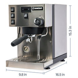 Rancilio Silvia Pro X Espresso Machine dimensions