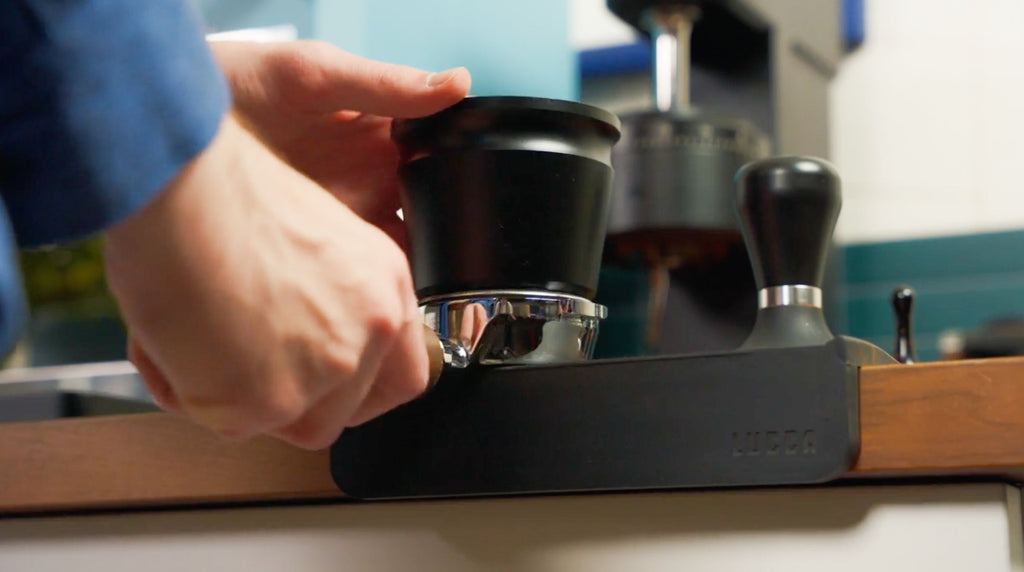 Weber Key grinder's magic tumbler lifestyle photo by Clive Coffee